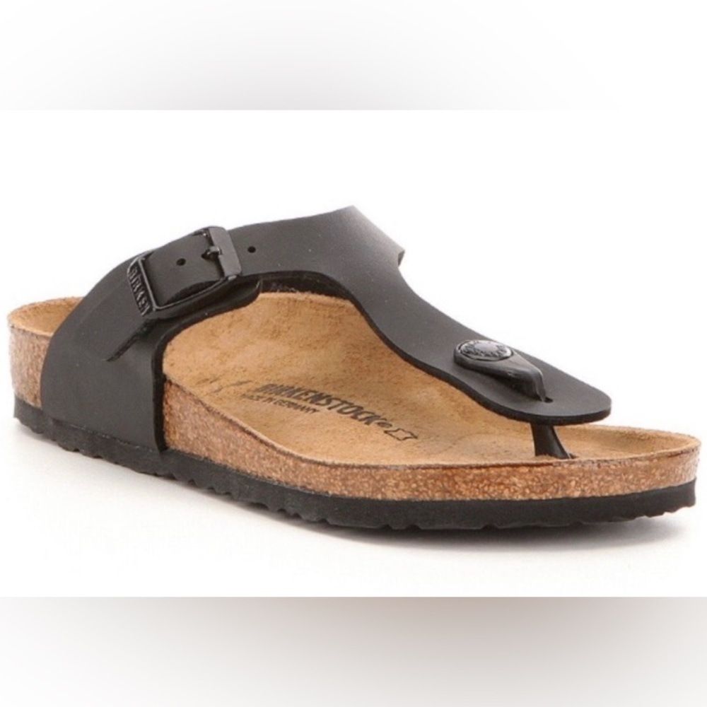 Birkenstock sandals thongs new EU size 40 black sandals Birkenstock slip on shoe